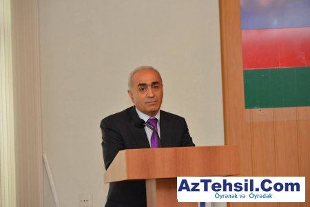 ADPU-nun rektoru, professor Cəfər Cəfərov Rektoryanı Şuranın iclasını keçirib