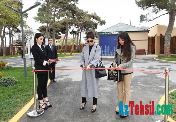 Mehriban Əliyeva “Cırtdan” istirahət və sağlamlıq mərkəzinin açılışında -FOTOLAR