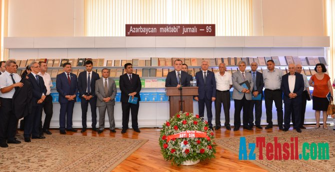 “Azərbaycan məktəbi” jurnalının 95 illik yubiley tədbiri