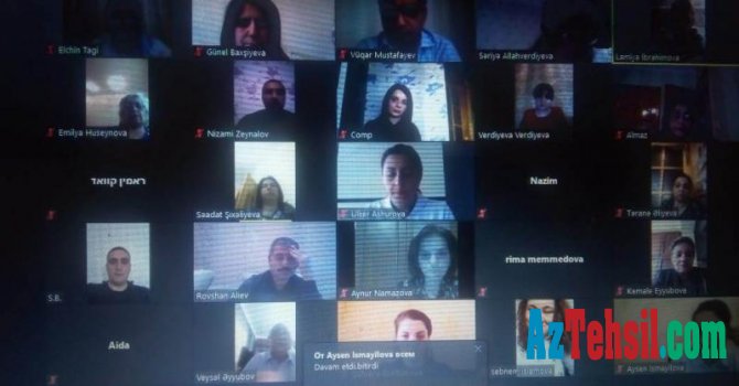 Gənc tədqiqatçılar üçün virtual elmi seminar