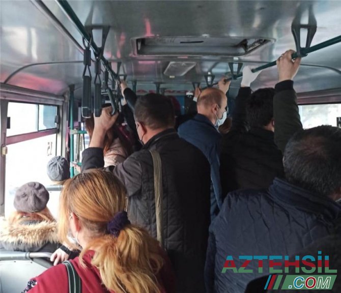 Həkim: Avtobuslarda 15 dəqiqəyə hər kəs yoluxa bilər - VİDEO