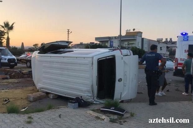 Türkiyədə məktəb avtobusu qəzaya düşdü: 7 nəfər yaralandı – VİDEO