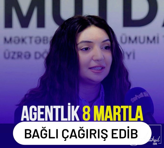 8 Martla bağlı növbəti xəbərdarlıq edilib