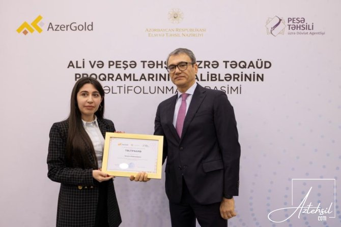 BANM-in 3 tələbəsi “AzerGold”un “Təqaüd proqramı”nın qalibi seçilib