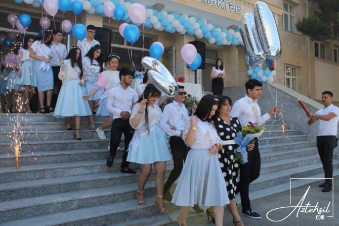 "Son zəng" məktəb həyatının simvolik son nöqtəsidir