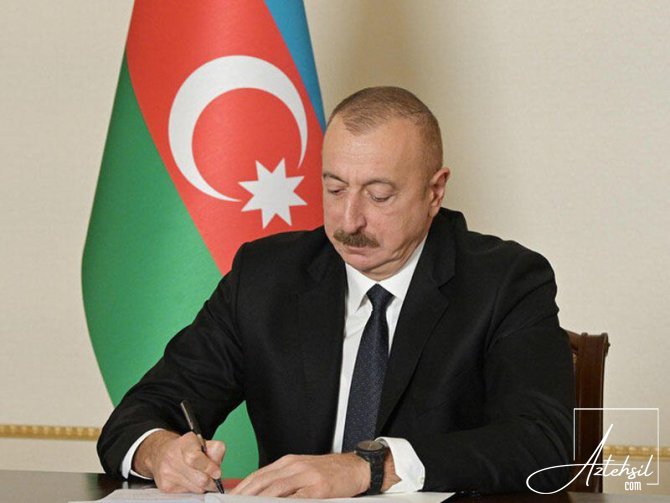 Prezident sərəncam imzalayıb