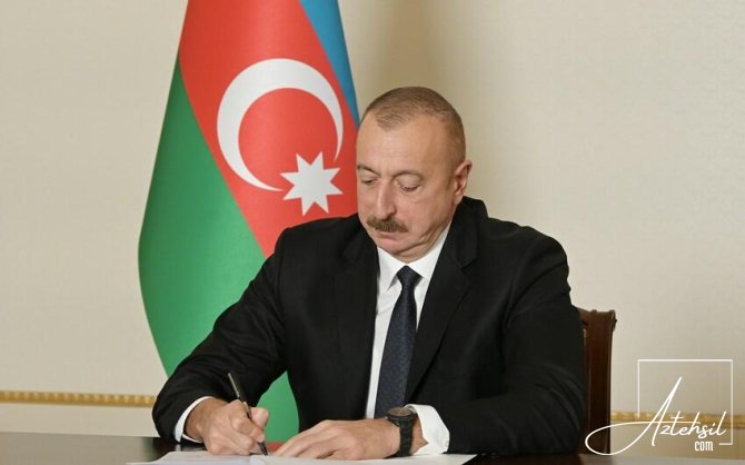 Prezident sərəncam İMZALAYIB