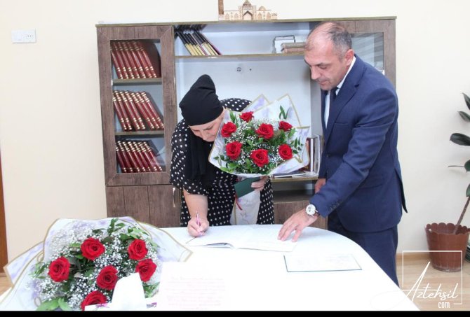Şəhid anası və şəhid həyat yoldaşı məzun OLUB
