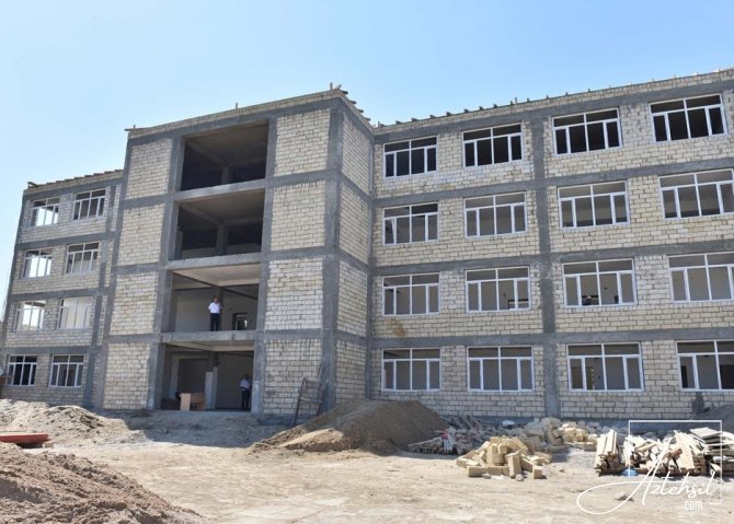 Rayonlarda yeni məktəblər tikilir- SİYAHI