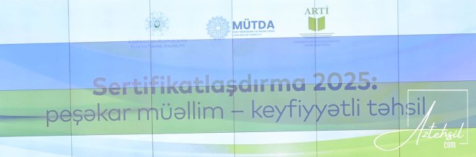 Sertifikatlaşdırma imtahanının formatı dəyişdirilə bilər