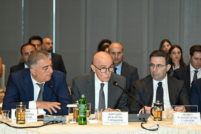 Nazir müavini BHK- n 8-ci iclasında çıxış edib