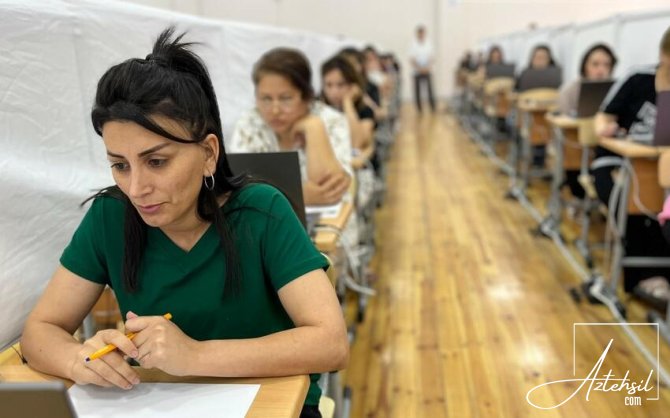 Sertifikasiya imtahanında bu suallarda xəta aşkarlanıb - RƏSMİ
