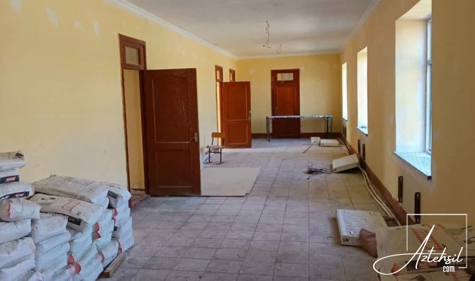 Bu regionda 41 məktəbində tikinti və təmir işləri aparılır
