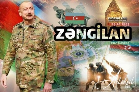 Zəngilan şəhərinin azadlığının beşinci ili tamam olur
