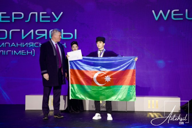 Azərbaycanlı tələbə “TürkSkills” yarışmasında III yerə çıxıb