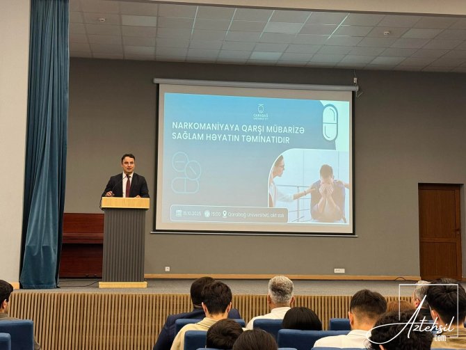 Qarabağ Universitetində  maarifləndirici tədbir keçirilib