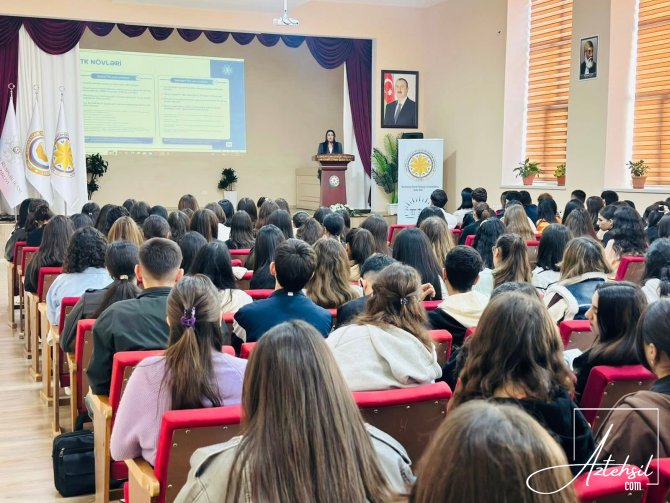 ADPU-nun Quba filialında tələbələr üçün tələbə krediti haqqında seminar keçirilib