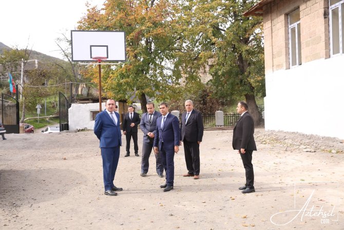 Daşkəsən rayonunda ümumi təhsil müəssisələrinə baxış keçirilib
