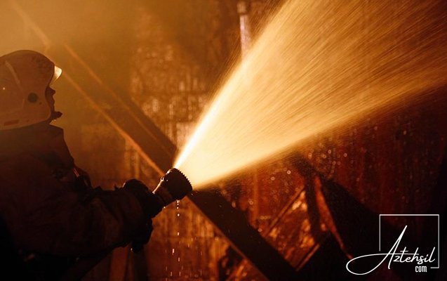 Uşaq inkişaf mərkəzində yanğın olub