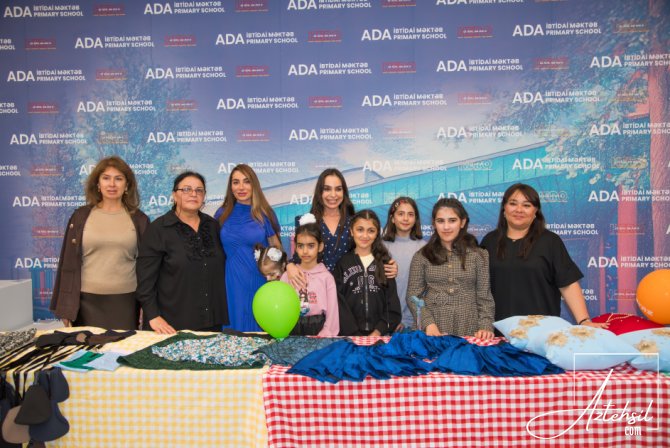 ADA İbtidai Məktəbində xeyriyyə məqsədli Payız festivalı – Məhsul bayramı keçirilib
