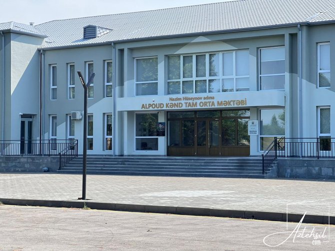 Bərdədə Alpoud məktəbi müasir tədris şəraitdə....