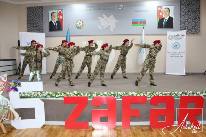 Ölkənin bütün təhsil müəssisələrində Zəfər Günü qeyd olunub