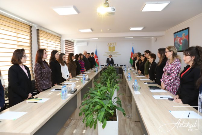 Təhsil İnstitutunda Zəfər Gününə həsr olunmuş tədbir KEÇİRİLİB