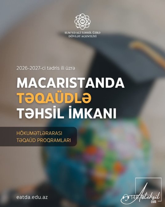 HTP çərçivəsində Macarıstanda təhsil imkanı