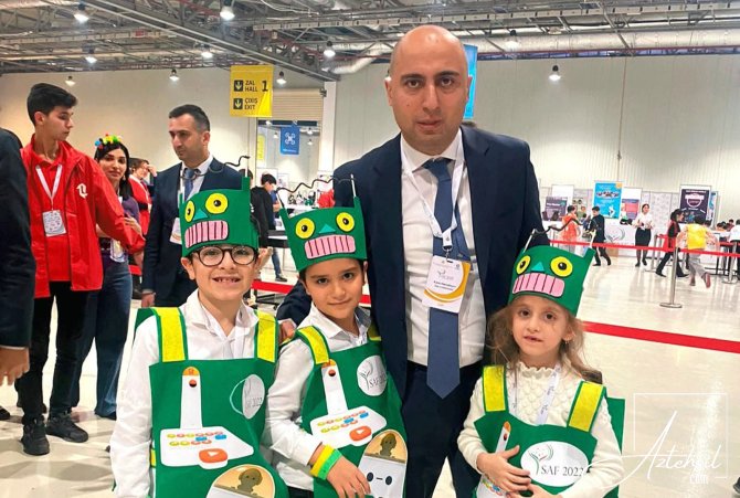 Paytaxt məktəbliləri SAF 2025-də