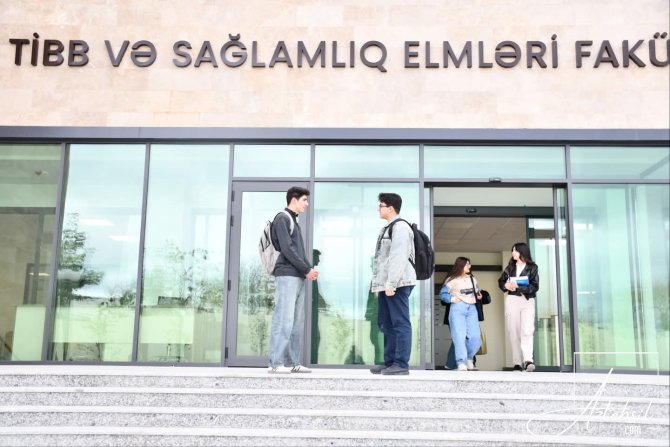 Qarabağ Universitetinin Klinikasından görüntülər