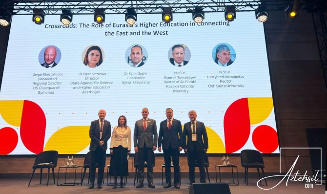 QS Avrasiya Forumunun açılış panelində Azərbaycan təcrübəsi təqdim olunub