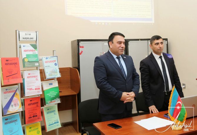 “Şagird–Məzun” dövlət elektron məzun sistemi ilə bağlı təlim keçirilib