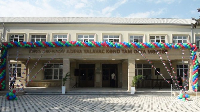 Təhsil infrastrukturu yenilənməyə davam EDİR