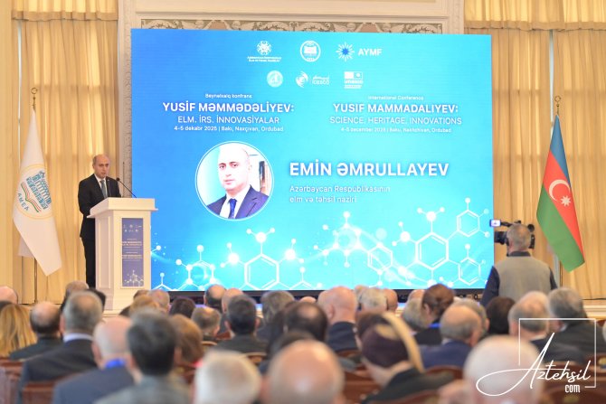 “Yusif Məmmədəliyev: Elm. İrs. İnnovasiyalar” adlı beynəlxalq konfrans keçirilir