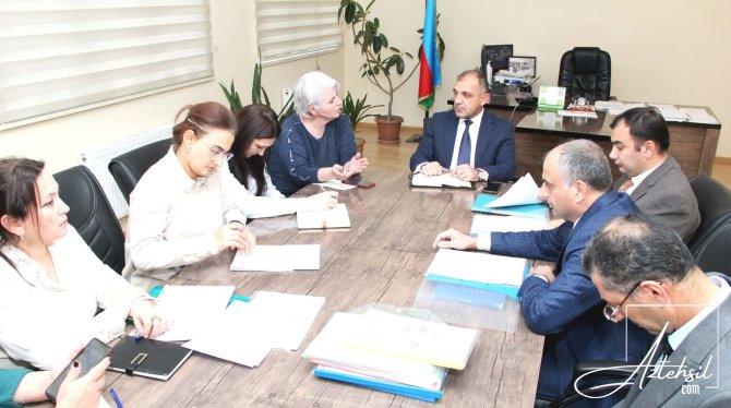 Xaçmaz rayonu üzrə tədris illərinin müzakirəsi- SEKTOR MÜDİRİ