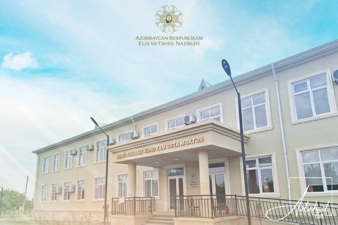 Təmirdən sonra Aşağı Alıxanlı kənd tam orta məktəbi istifadəyə VERİLİB
